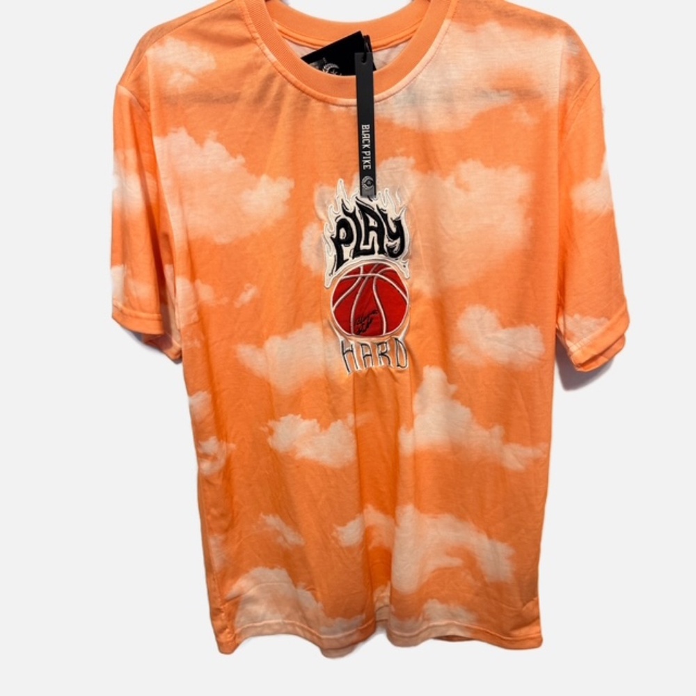 Black Pike play hard basketball tshirt